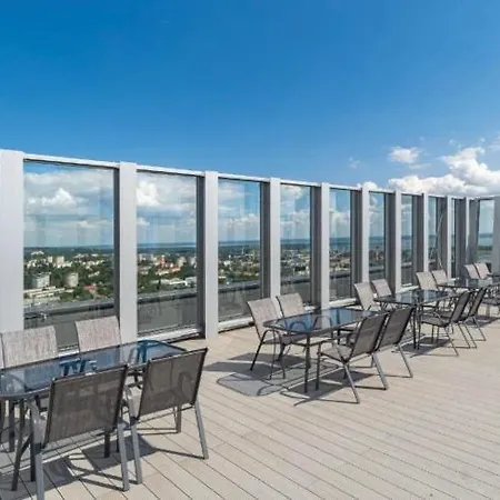 Hanza Tower Luxury Sauna Jacuzi Pool Stettin